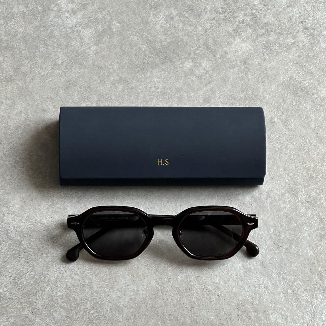 【完売品】Zoff HIKARI SHIBATA ブラウン スモーキーレンズ