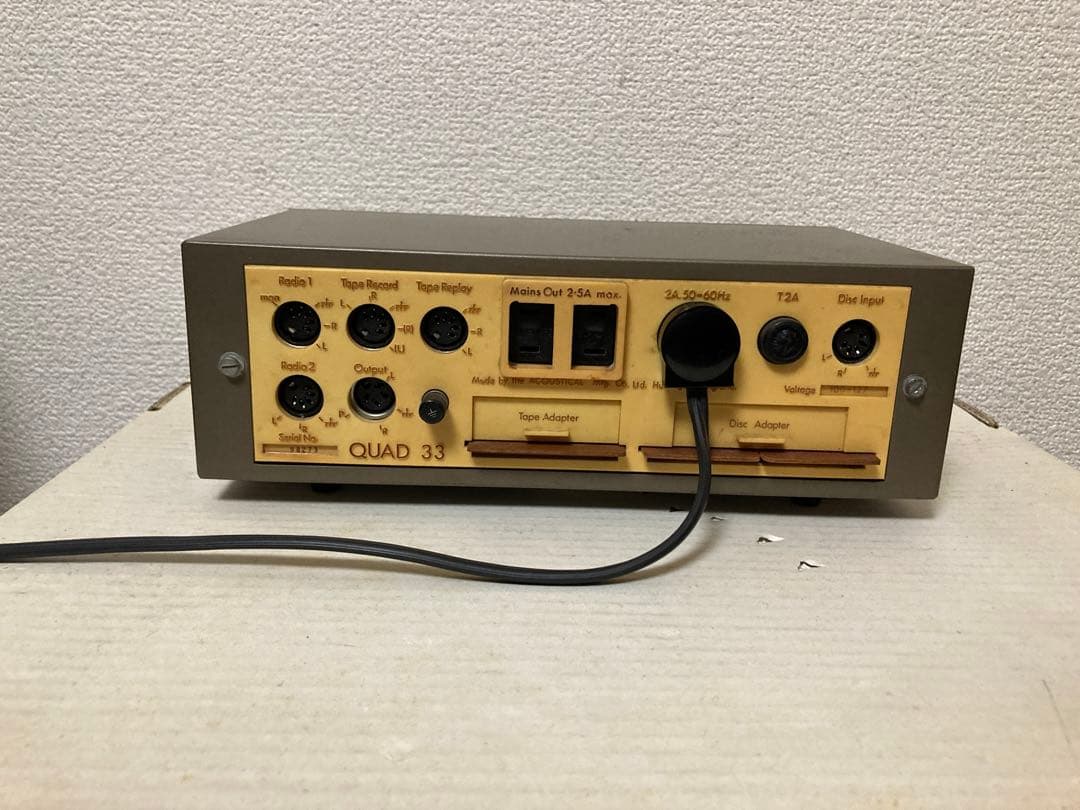 QUAD33 プリアンプ 動作品