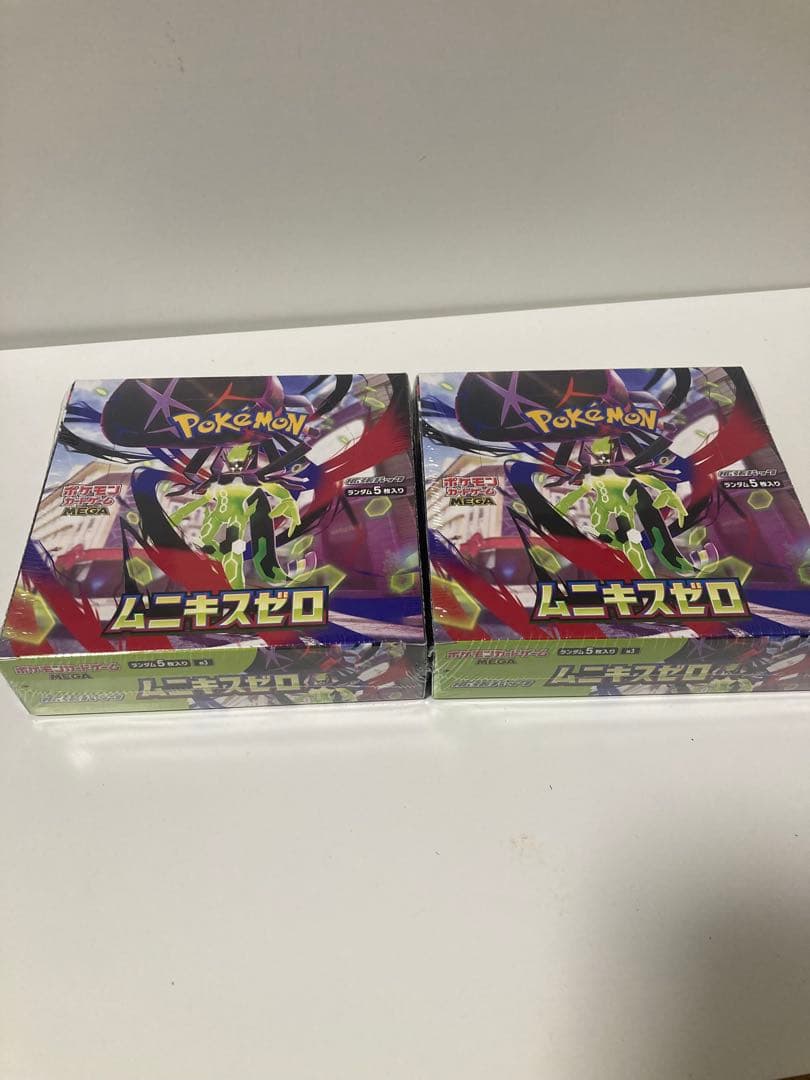 ポケモンカードゲーム ムニキスゼロ 2BOXセット　新品未開封シュリンク付