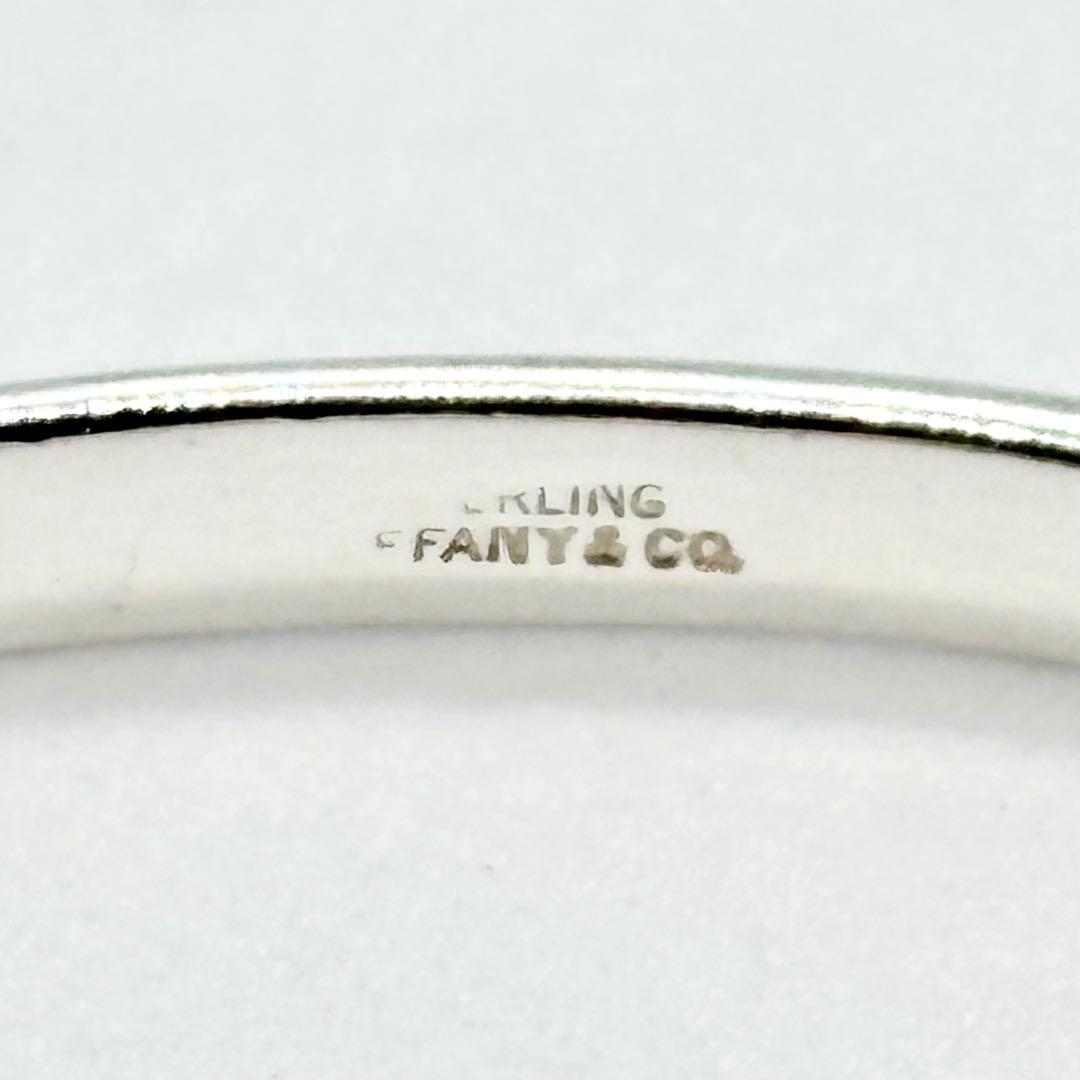 ❤️Tiffanyティファニー シルバー ダブル ループ バングル SV925
