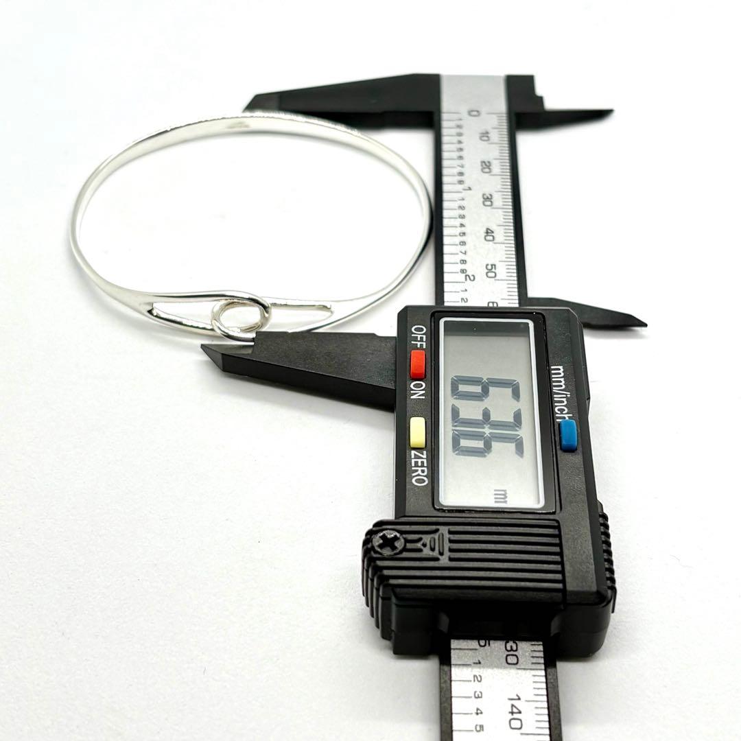 ❤️Tiffanyティファニー シルバー ダブル ループ バングル SV925