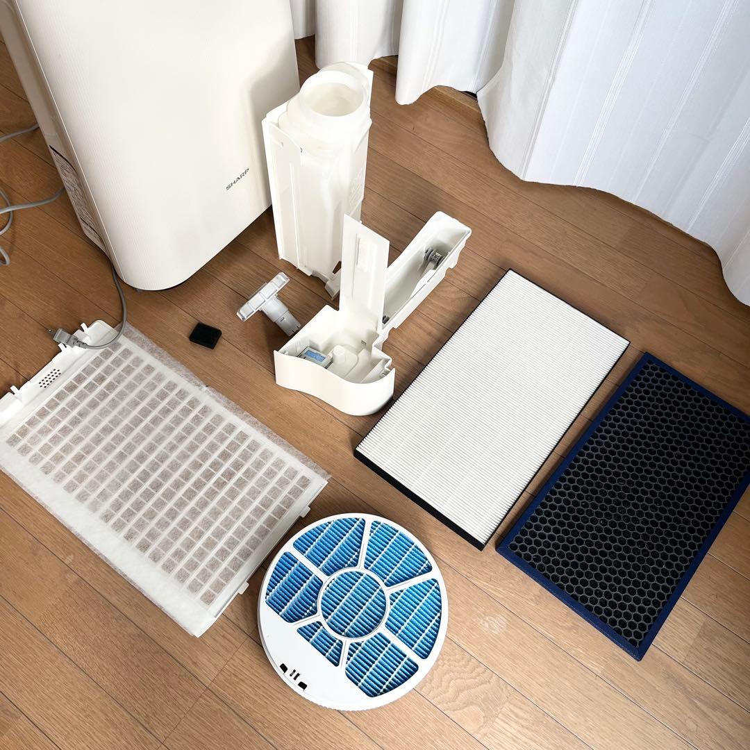 【早い者勝ち！ほぼ未使用 】SHARP 空気清浄機 KC-G50-W