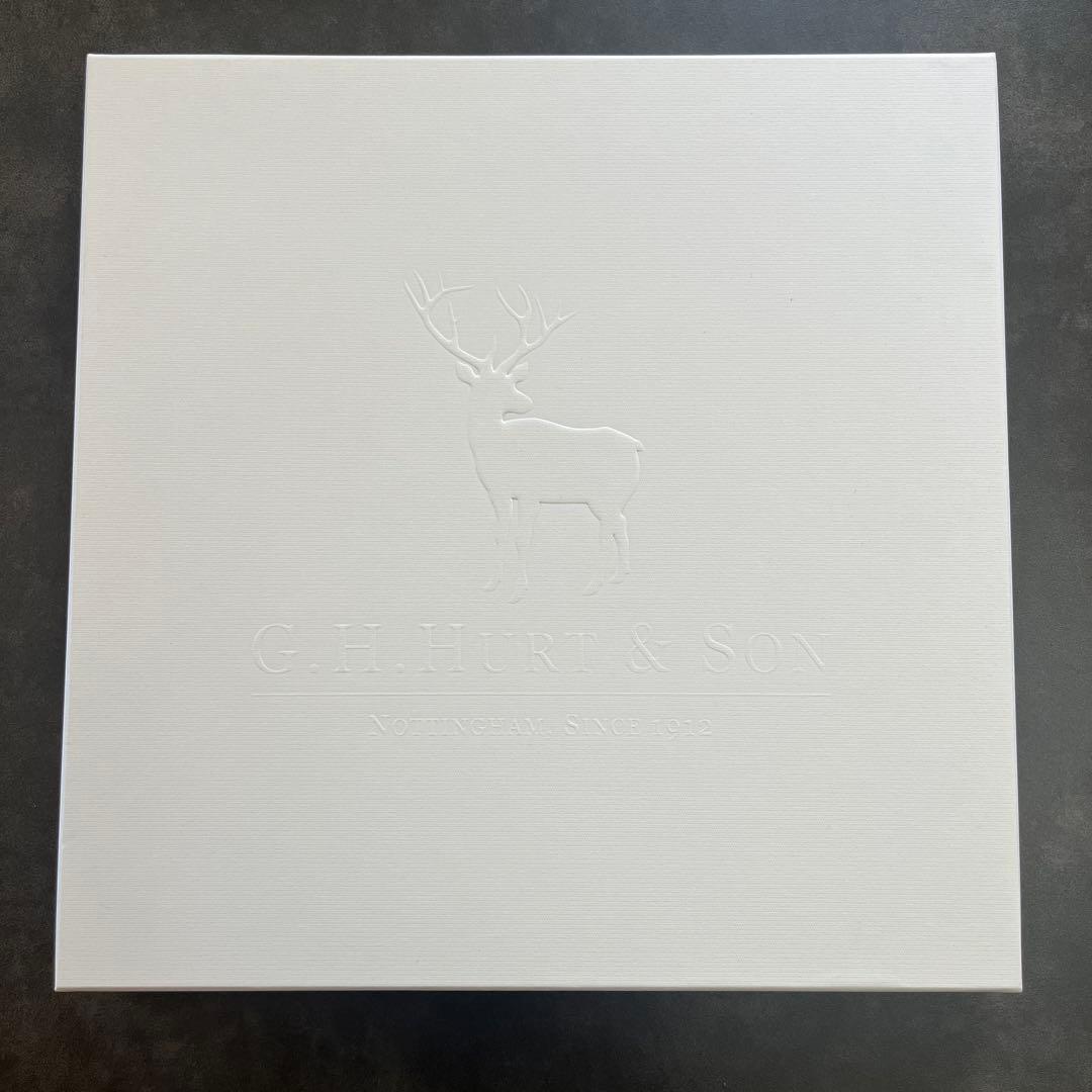 G.H. Hurt & Son ホワイトブランケット