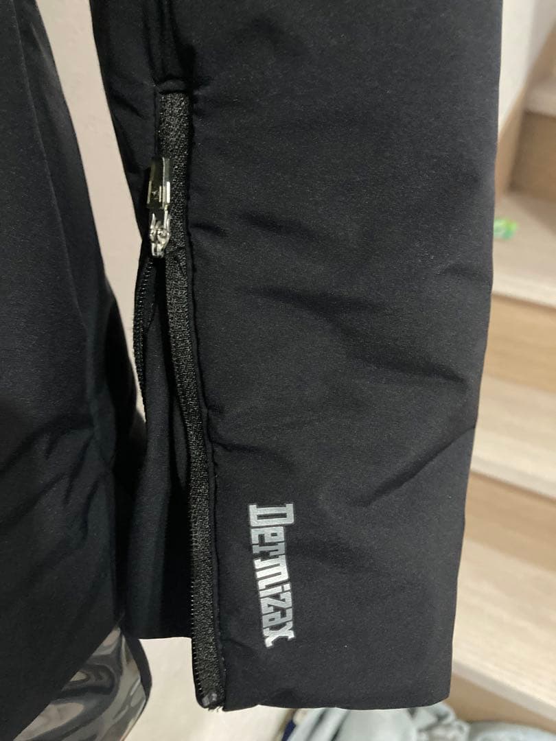 【おう】DESCENTE DERMIZAX スキーウェア 黒/茶色