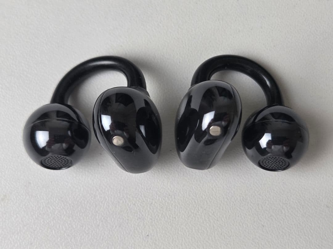 美品 HUAWEI FreeClip ワイヤレスイヤホン ブラック 付属品完備