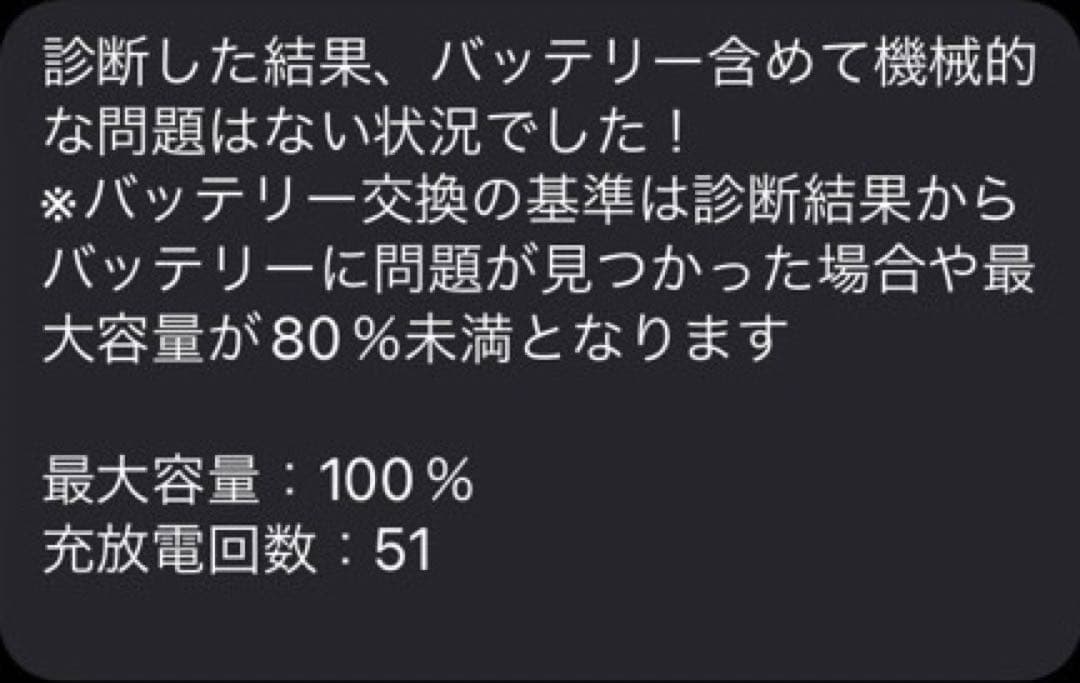iPad mini 6本体 バッテリー最大容量100%