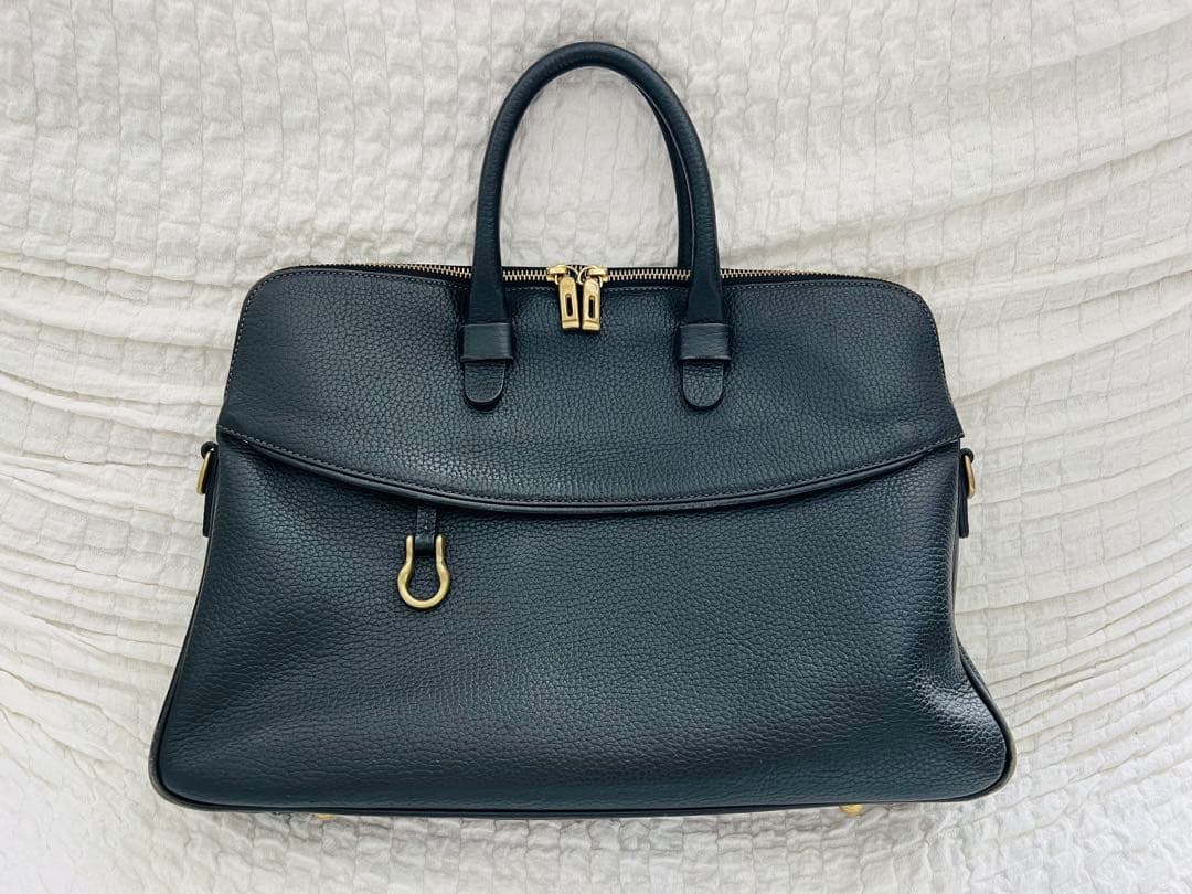 美品　 トフアンドロードストーン　 ビジネスバッグ　レザー　2way Vブリーフ