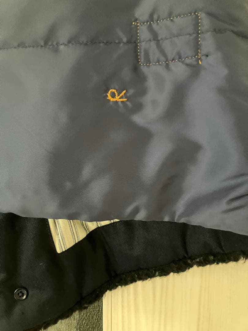 45R ウールボア×ナイロンのベスト