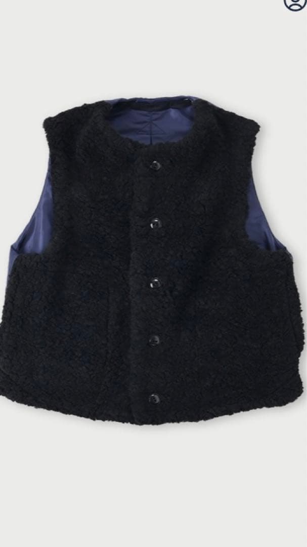 45R ウールボア×ナイロンのベスト