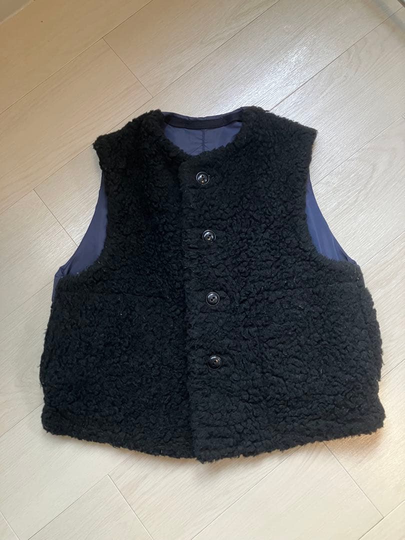 45R ウールボア×ナイロンのベスト