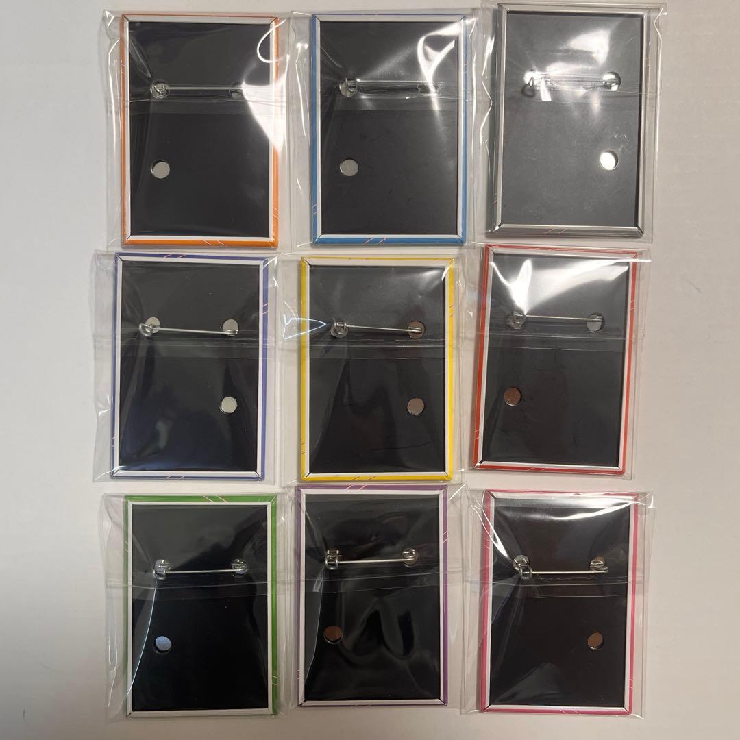 日*1様 ラブライブ！ALL STARS スクエア缶バッジ μ's もぎゅっと