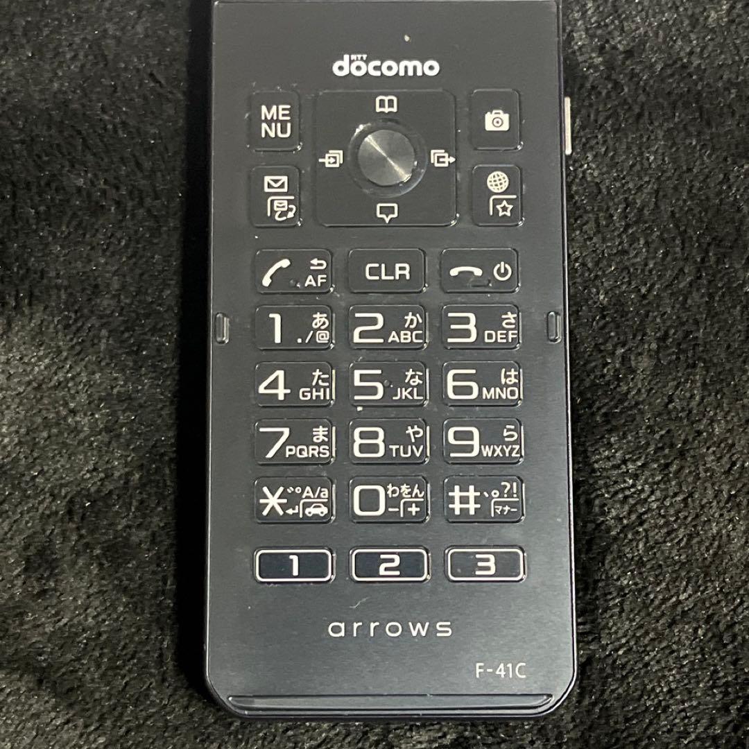 【ドコモガラケー】docomo arrows F41C 本体 元箱付◎富士通