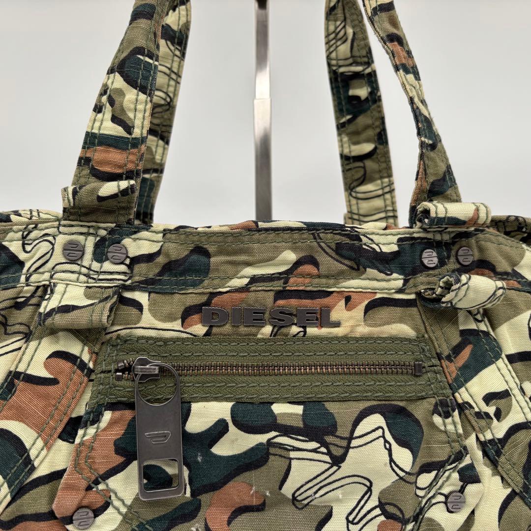 DIESEL アーカイブ　y2k ハンドバッグ　ミリタリー　アメカジ　00s