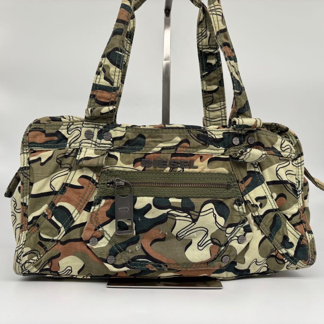 DIESEL アーカイブ　y2k ハンドバッグ　ミリタリー　アメカジ　00s