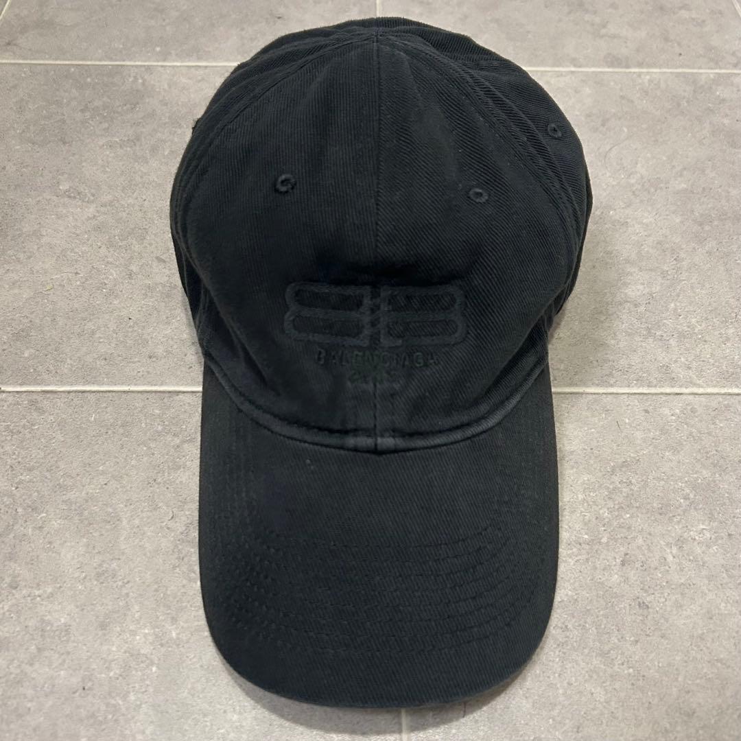 BALENCIAGA キャップ ブラック バレンシアガ