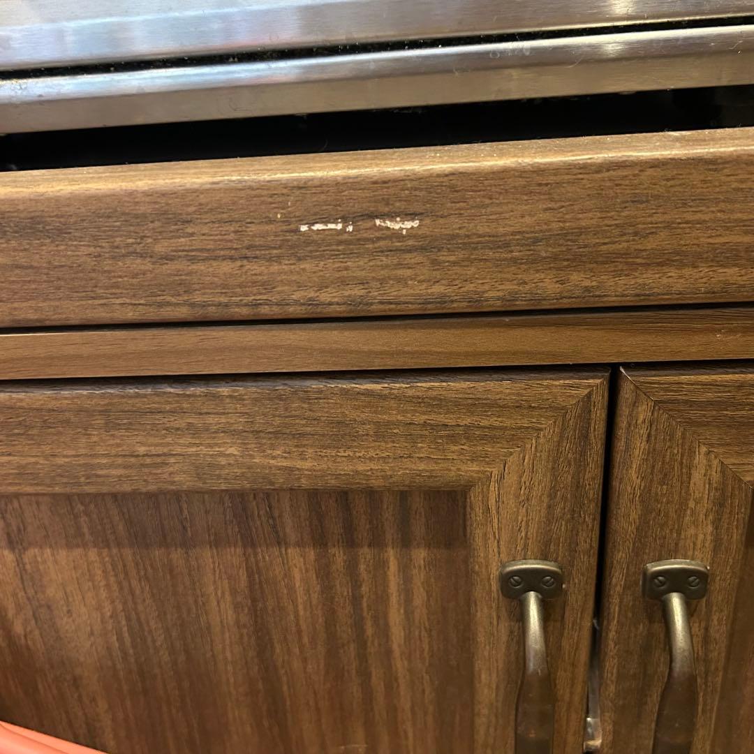 【食器棚】キッチンカウンター・レンジボード【幅118】