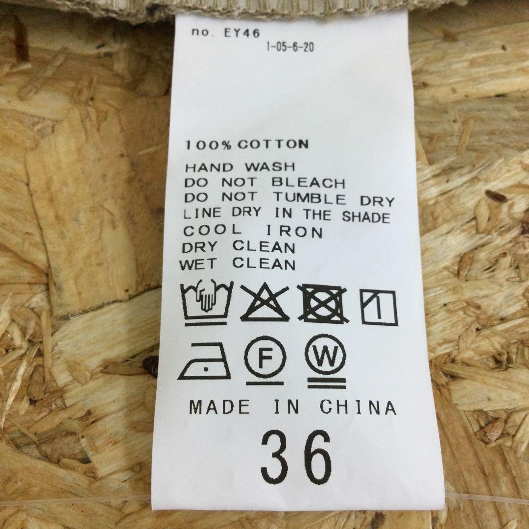 新品Spick and span サスペンダー付きワーカーパンツ サイズ36