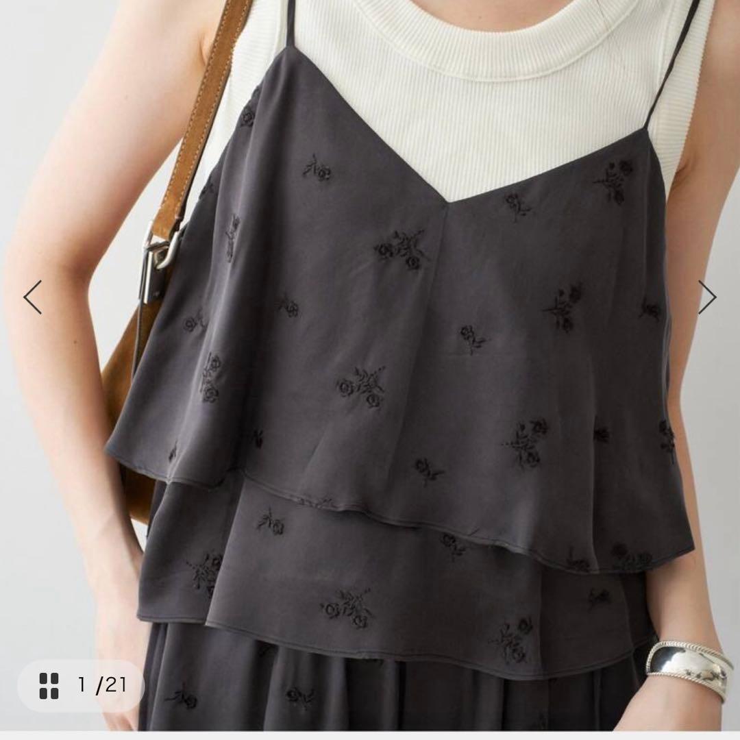 Spick and Span TICCA / ティッカ フラワー2wayビスチェ