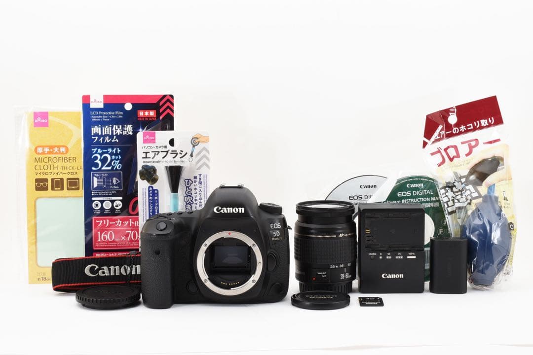 保証/動画/Canon EOS 5D Mark IV標準レンズセット