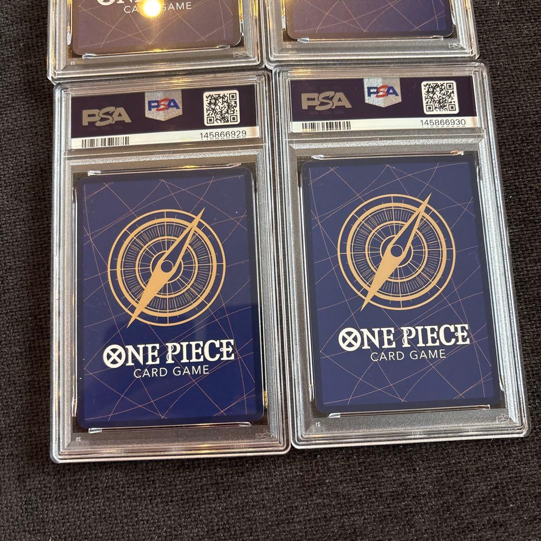 PSA10 ロロノア・ゾロ ST21-015 フラッグシップバトル　4連番