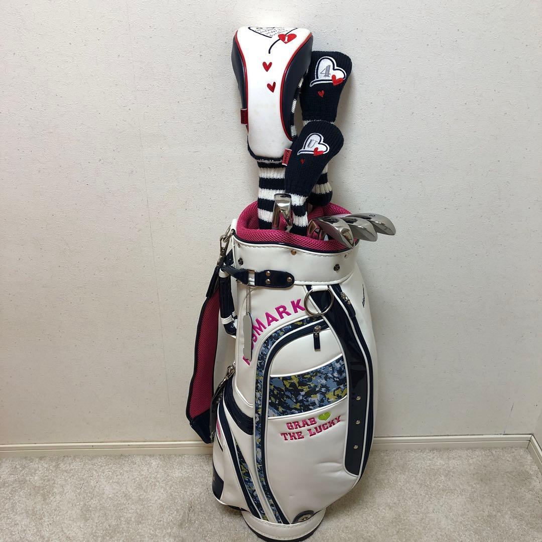 ほぼ未使用❗️人気❗️優しい初心者ハーフセット❗️ゴルフクラブセット　レディース