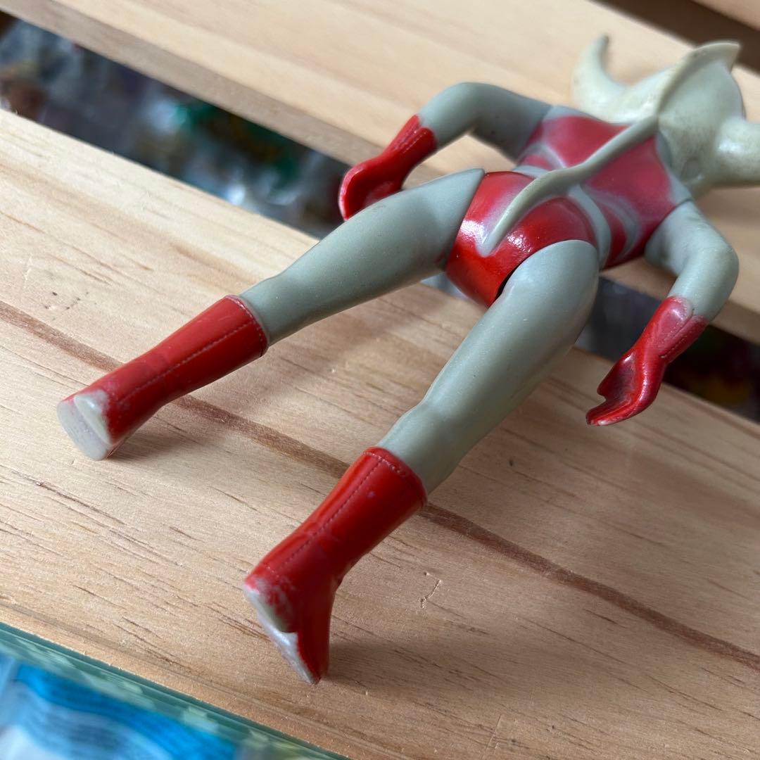 ウルトラマン　ウルトラの父　ソフビ　ブルマァク　当時物　年代物