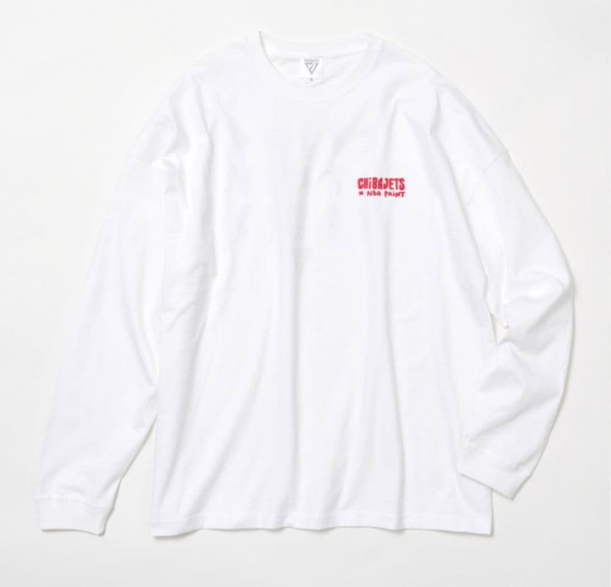 あ*ち様 CHIBAJETS×NBA PAINT ビッグシルエットロングTシャツ
