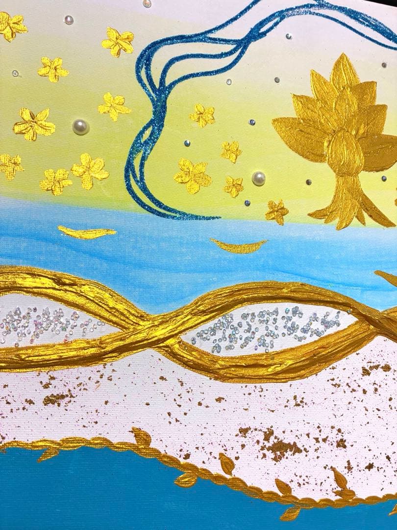 開運絵画　オリジナル　守護の方達からのメッセージ