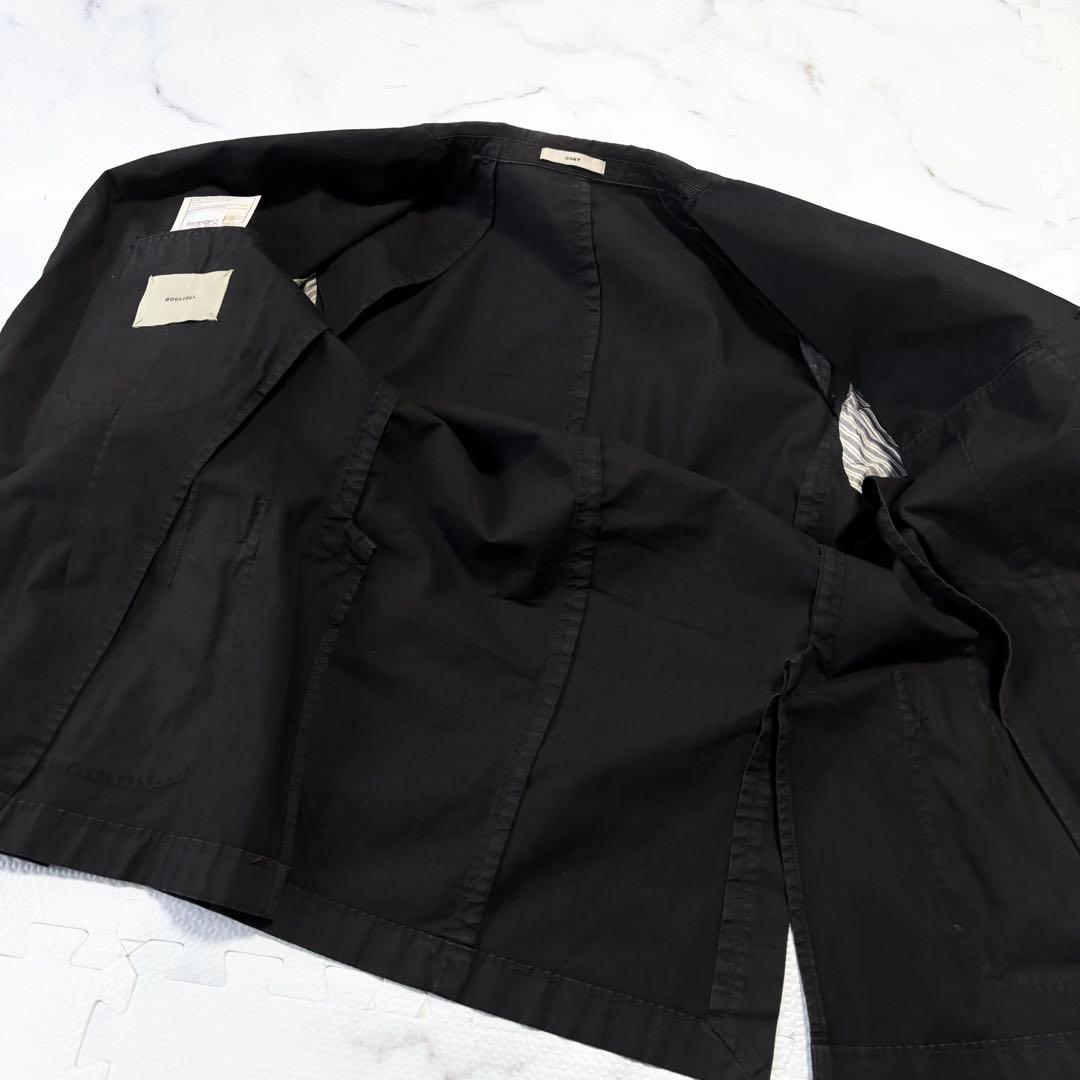✨大人気✨BOGLIOLI ボリオリ　現行COAT 黒　テーラードジャケット46