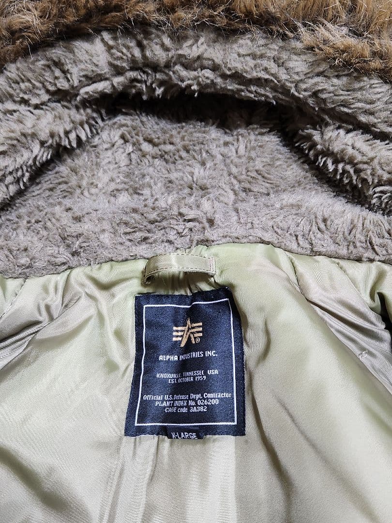 ALPHA INDUSTRIES　 ミリタリージャケット　N-3B