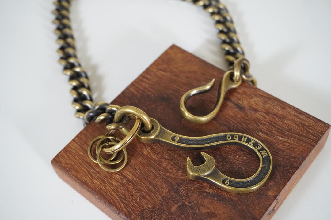 ◆WEIRDO◆ウィアード　　　ウォレットチェーン　　brass