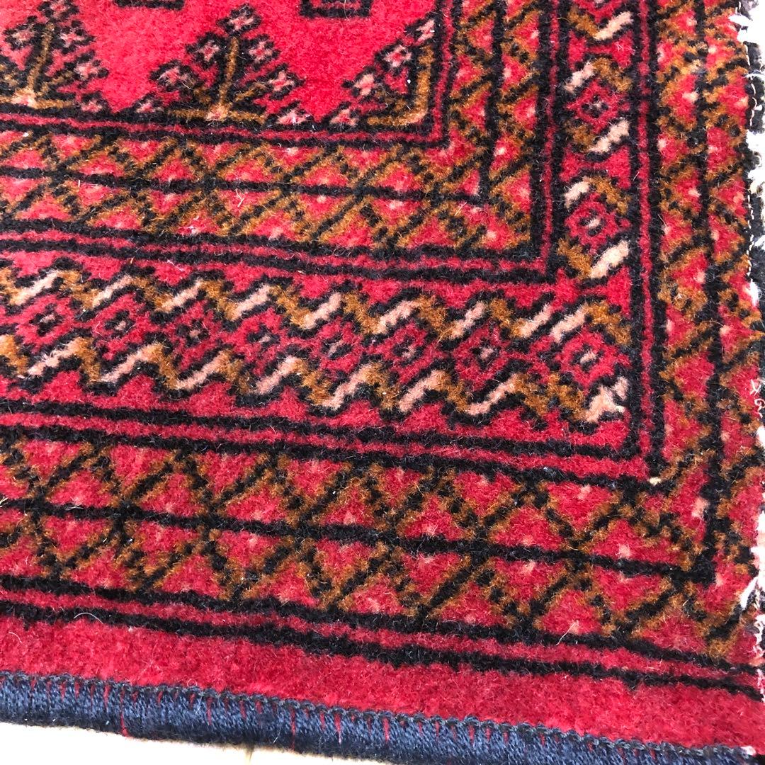 ペルシャ絨毯 ヴィンテージラグ 132×62cm 手織り オールドpersia