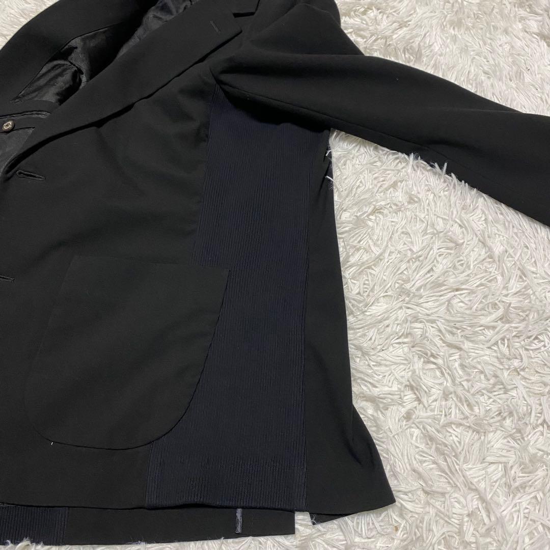 【極美品】1piu1uguale3テーラードジャケット ペイズリー　側面ゴム