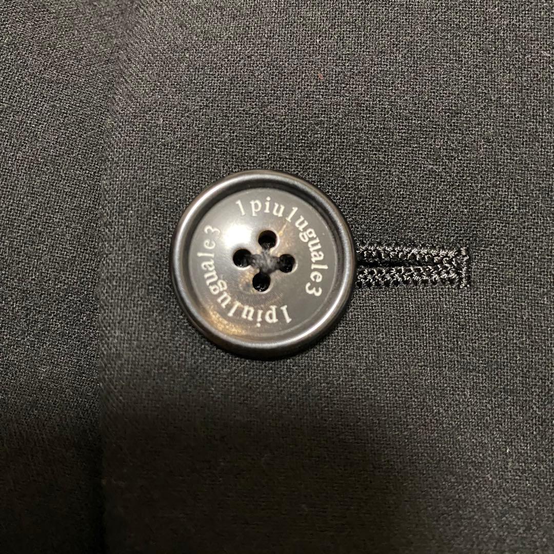 【極美品】1piu1uguale3テーラードジャケット ペイズリー　側面ゴム