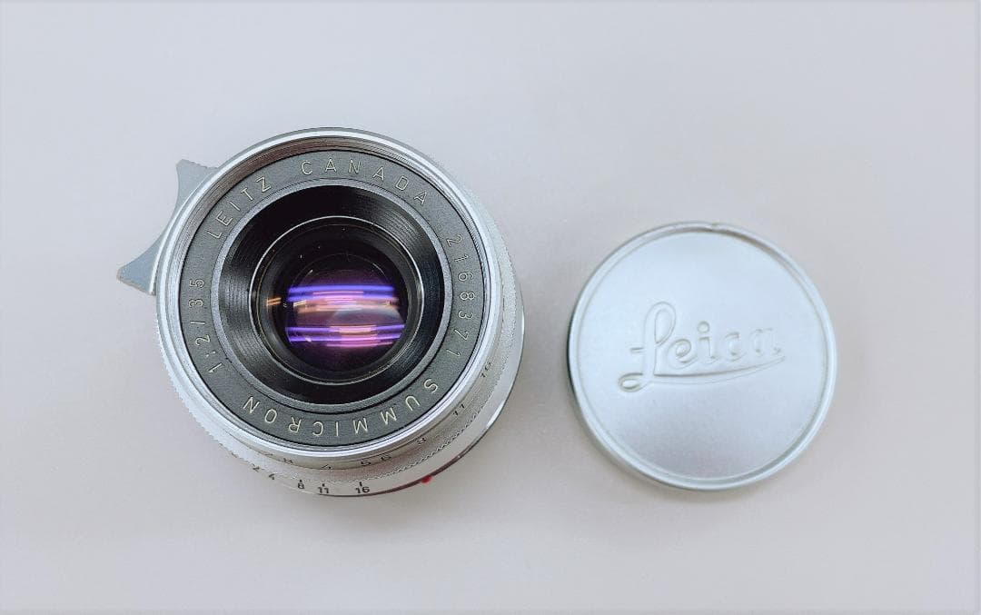 【整備済】ライカ ズミクロン 35mmF2 第1世代 8枚玉　製