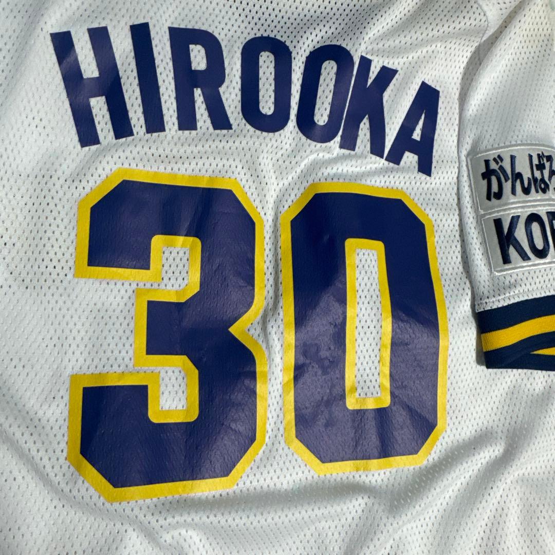 オリックスブルーウェーブ復刻ユニフォーム　廣岡大志