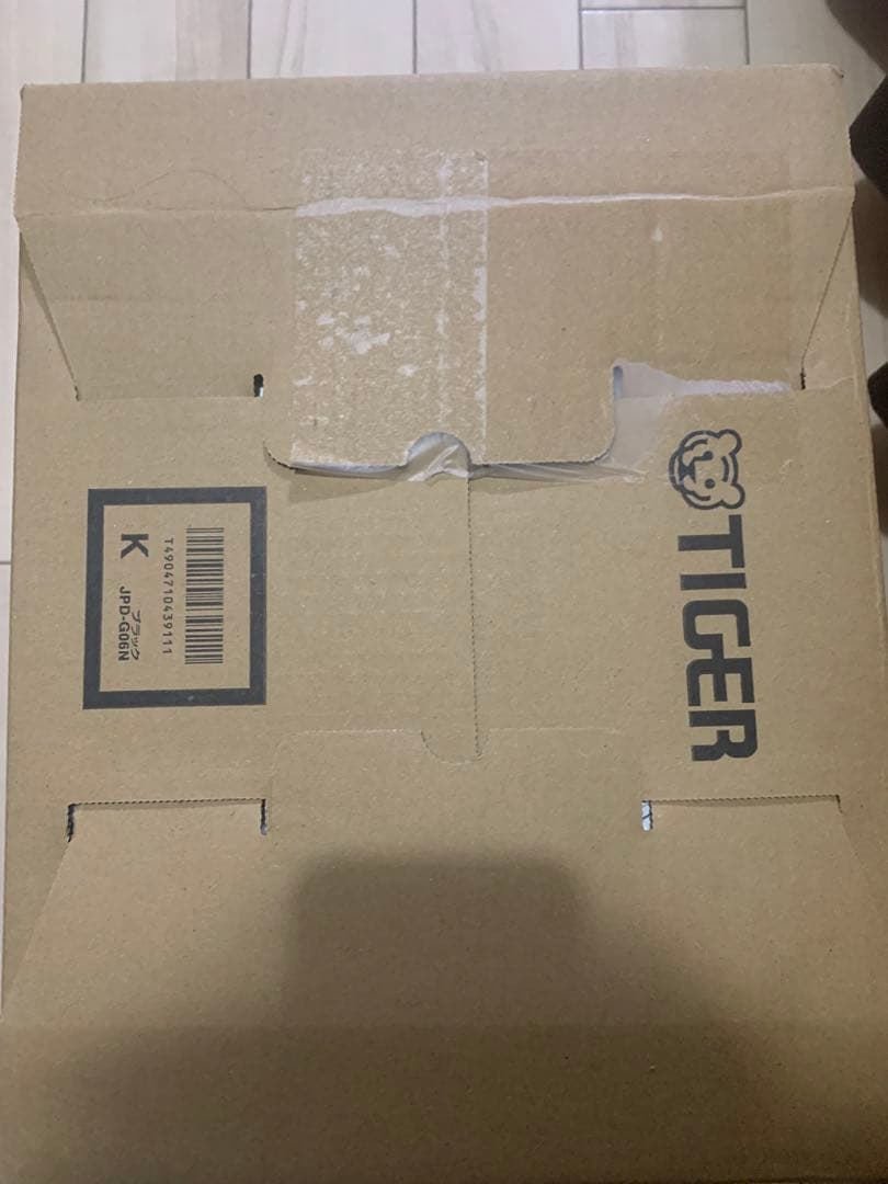 TIGER 炊飯器 JPD-G06N K ブラック