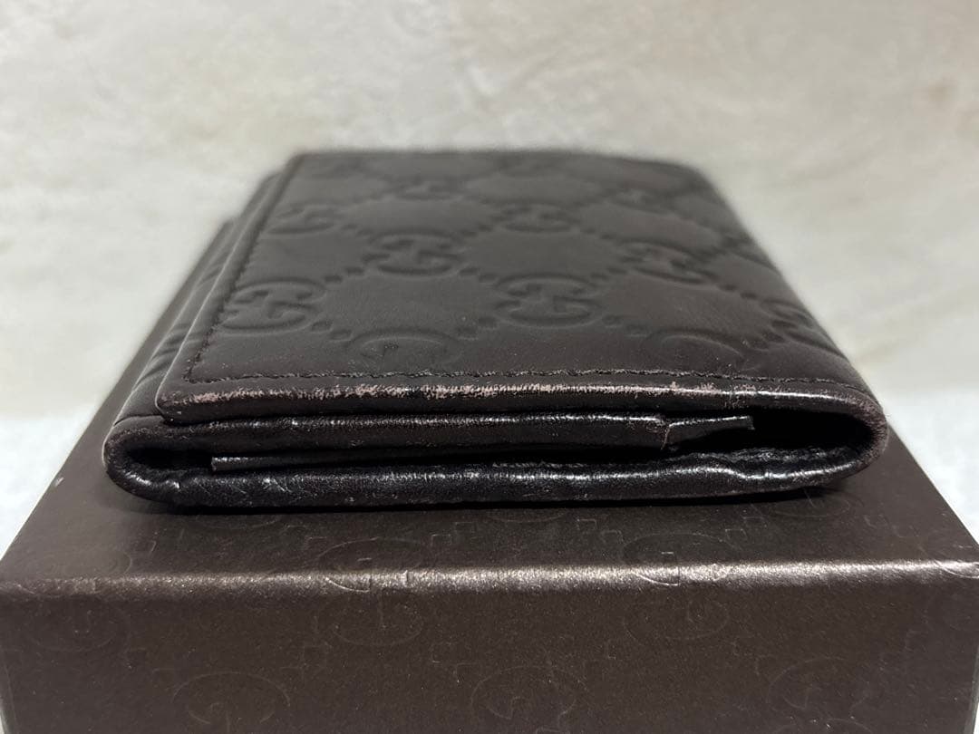 GUCCI ダークブラウン 名刺入れ 120965 A0V1R 2019