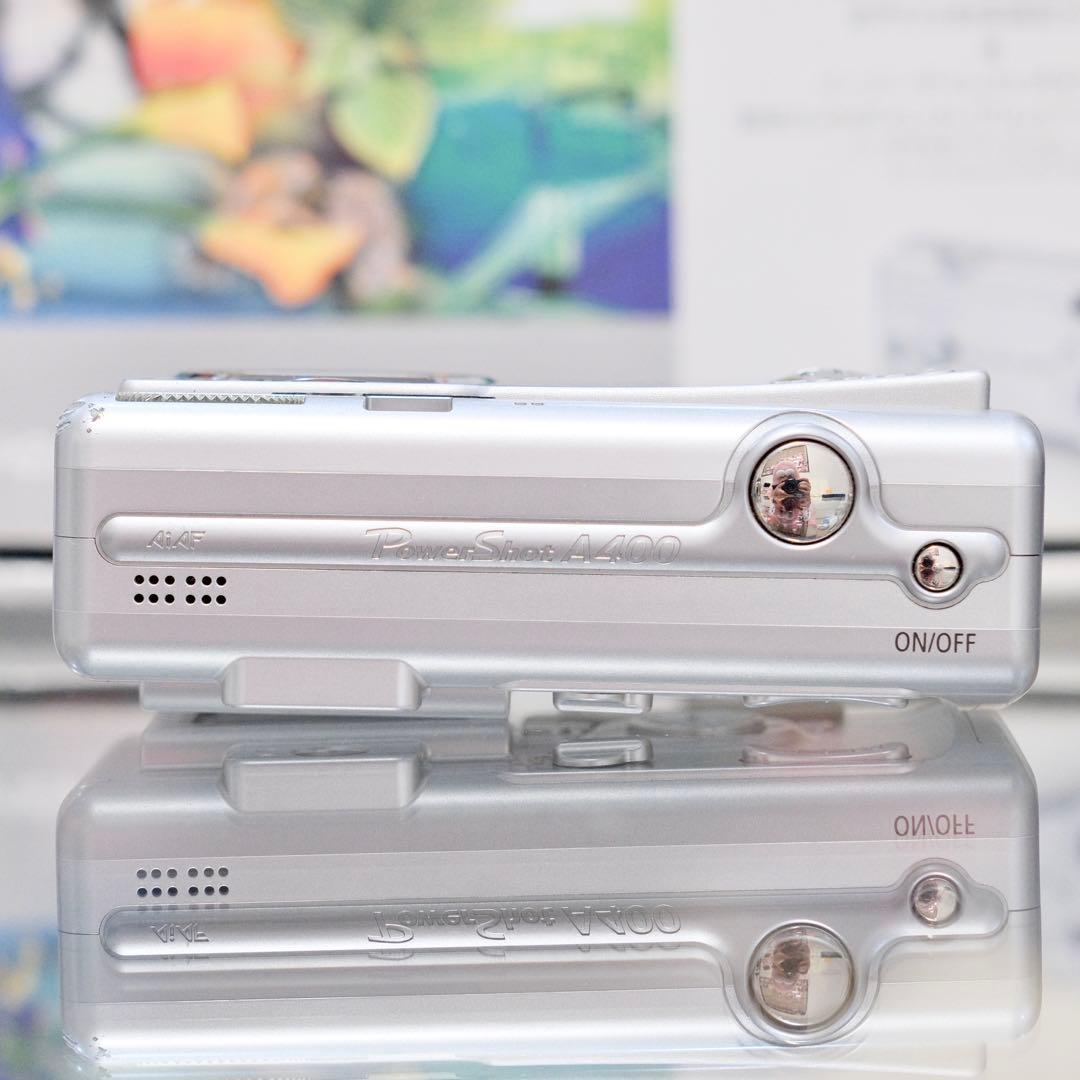 動作品 平成レトロ Y2K Canon PowerShot A400 元箱付き