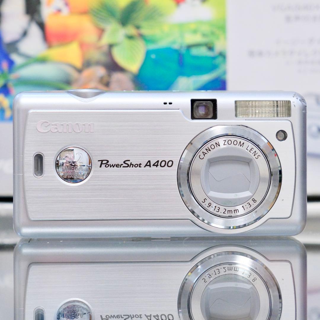 動作品 平成レトロ Y2K Canon PowerShot A400 元箱付き