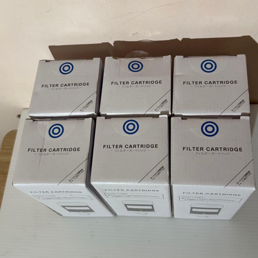 浄水器カートリッジ 6個セット　富士山の銘水