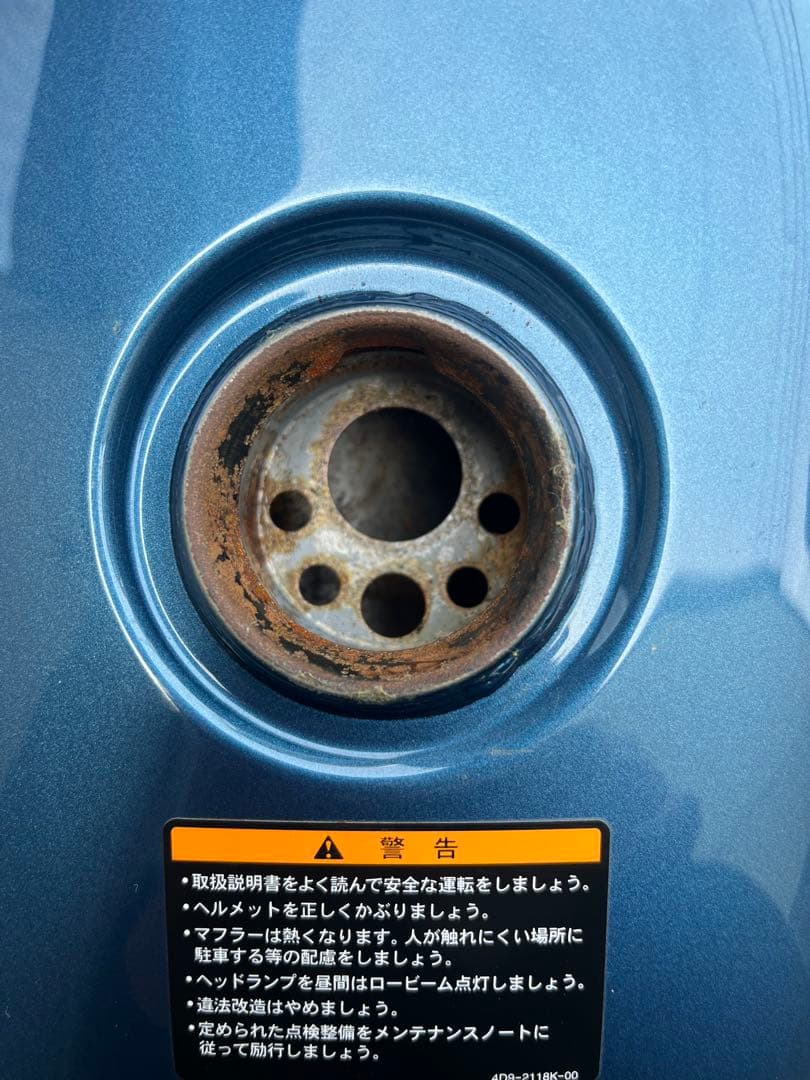 まーYAMAHA SR400 純正タンク　2019モデル