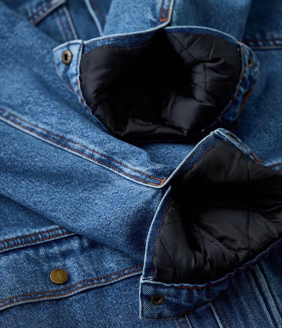 karaku 裏フリースデニムワークジャケット