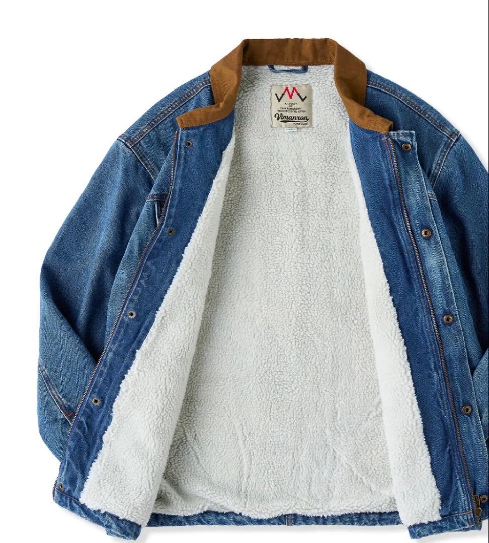 karaku 裏フリースデニムワークジャケット