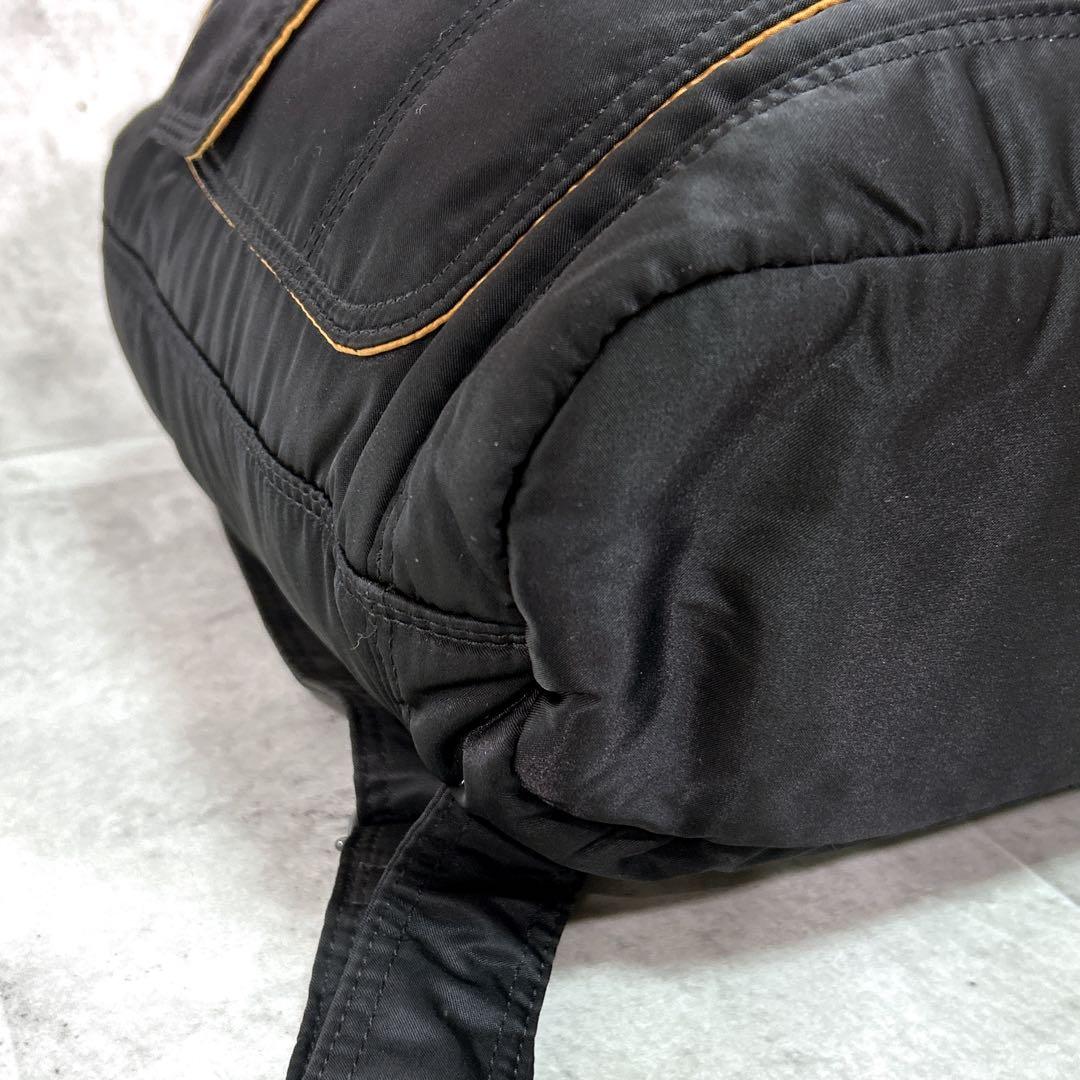 完売品 PORTER ポーター タンカー 巾着 リュック バッグパック A4 黒