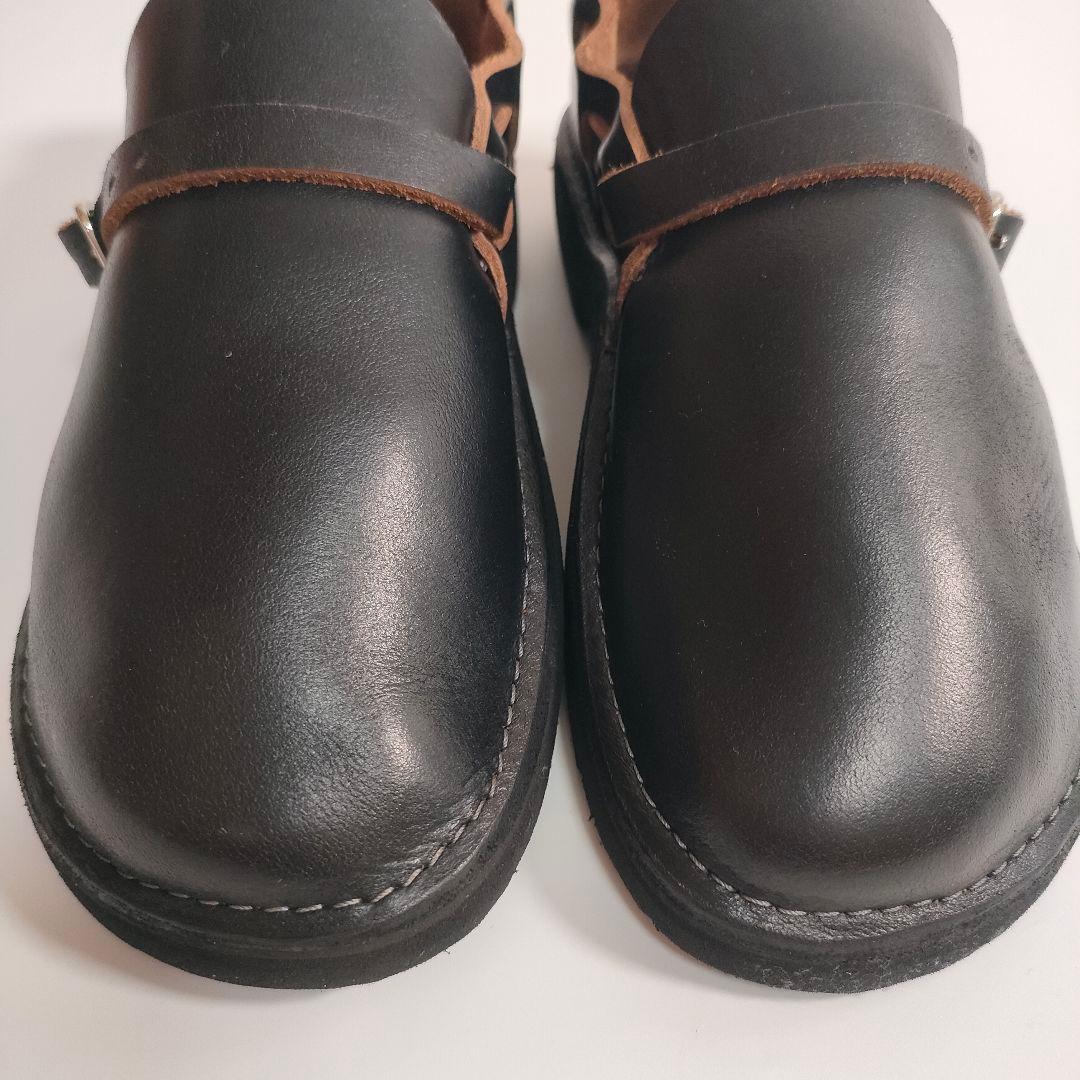 Fernando Leather ミドルイングリッシュ ブラック サイズ6