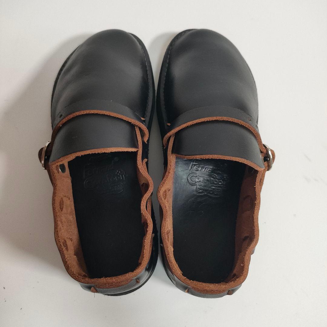 Fernando Leather ミドルイングリッシュ ブラック サイズ6