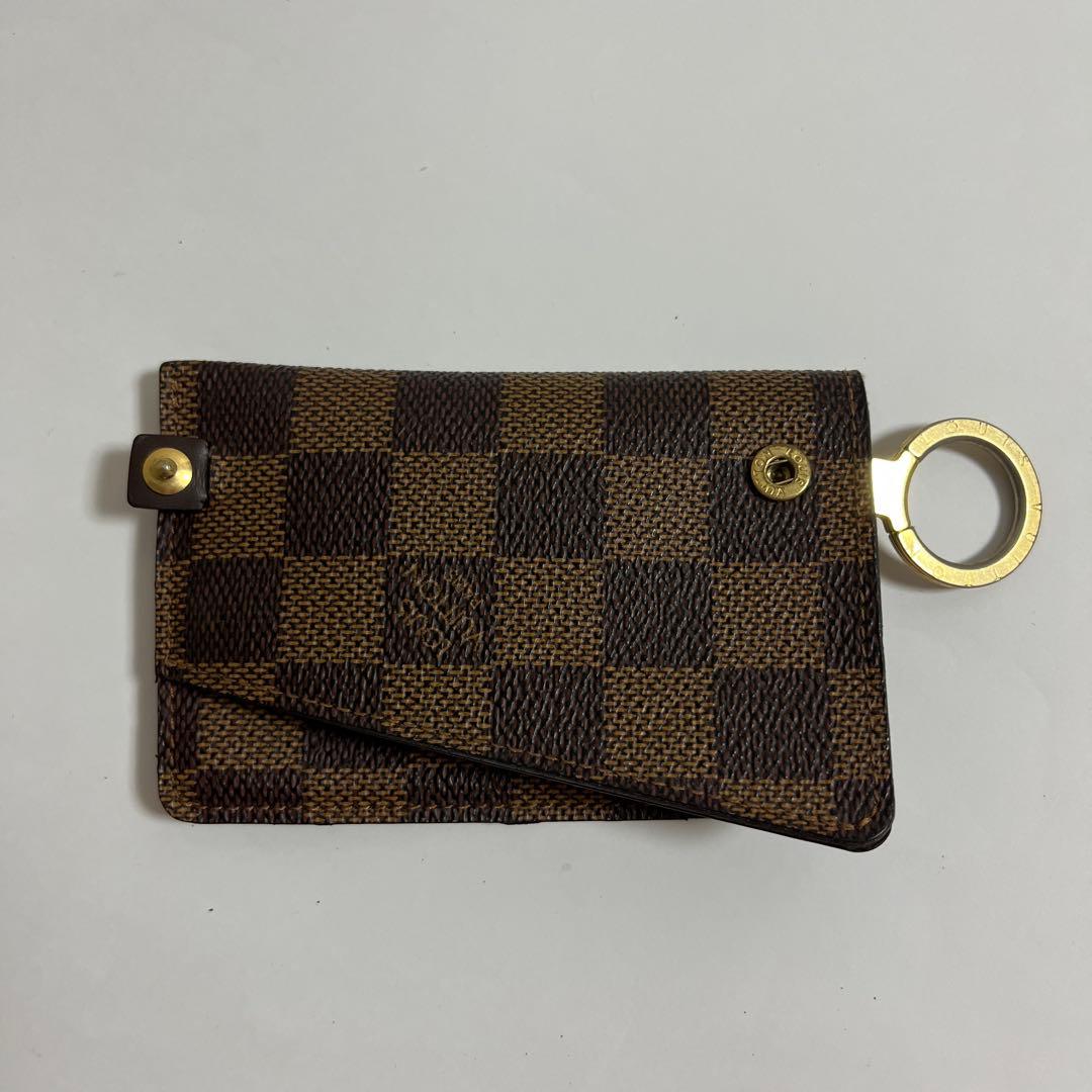 LOUIS VUITTON ルイヴィトン クロシェットPM エベヌ キーケース