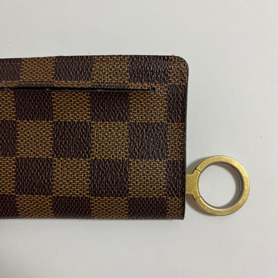 LOUIS VUITTON ルイヴィトン クロシェットPM エベヌ キーケース