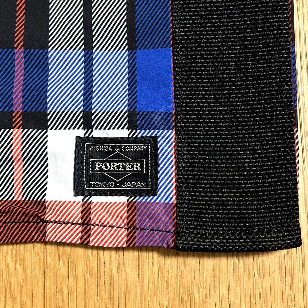 PORTERxWhite Mountaineering トートバッグ チェック柄